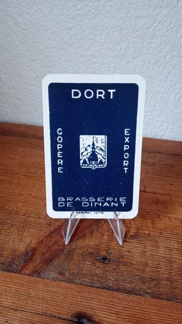 Brasserie bier oude speelkaart Dort Copères Dinant