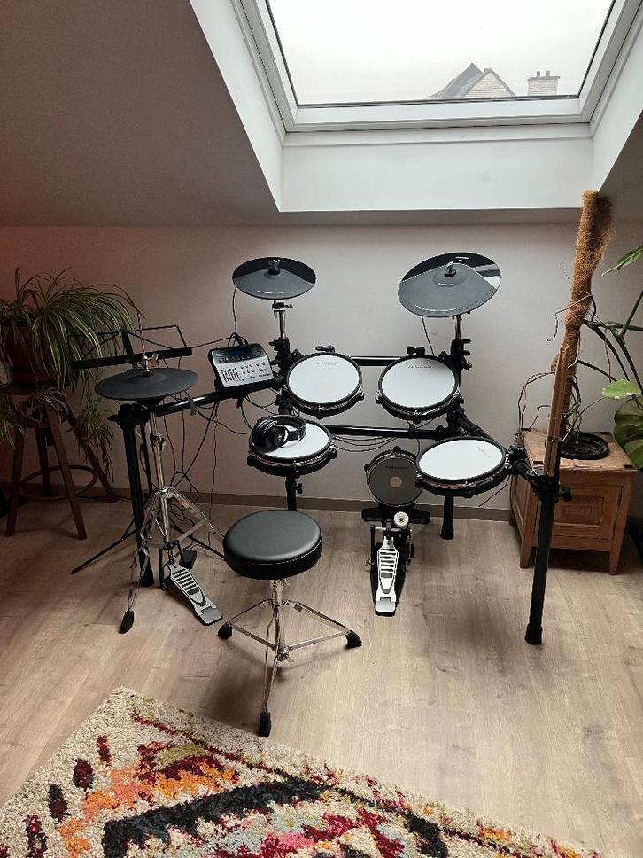 Millenium MPS - 750x E-Drum - volledige set!, Musique & Instruments, Batteries & Percussions, Comme neuf, Autres marques, Électronique