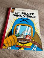 Livre Tintin Le Pilote sans Visage Original 1960 dos rouge, Tintin, Une BD, Utilisé