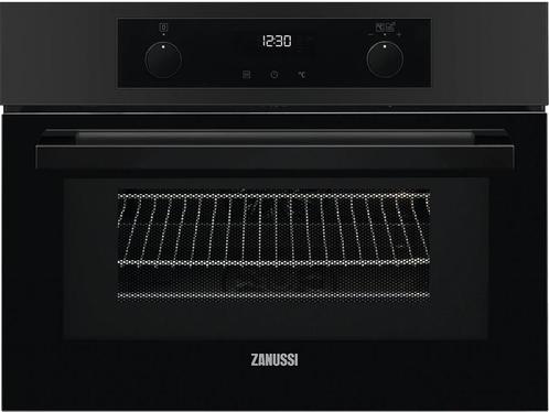 Combi Microgolfoven Zanussi Zwart NIEUW ZKC47902BU, Elektronische apparatuur, Ovens, Nieuw, Grill, Hete lucht, Ophalen