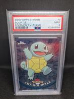 Squirtle Topps Label Error PSA 9, Hobby en Vrije tijd, Ophalen of Verzenden, Zo goed als nieuw