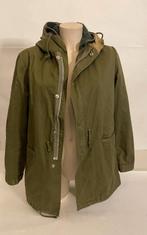 Kaki winterparka in militaire stijl met uitneembare voering, Ophalen of Verzenden, Zo goed als nieuw, Maat 38/40 (M), Overige kleuren