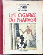 Les cigares du pharaon (P6 en noir) - N&B - EO - 1934, Livres, Envoi, Utilisé, Hergé