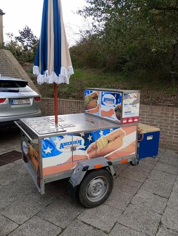 Original american hotdog nr 1 foodtrailer  beschikbaar voor biedingen