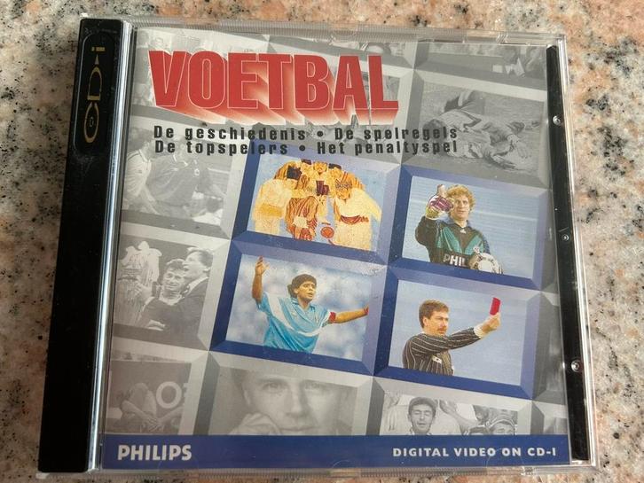 Voetbal Geschiedenis•Spelregels•Topspelers•Penaltyspel CD-i, Games en Spelcomputers, Games | Overige, Zo goed als nieuw, Ophalen