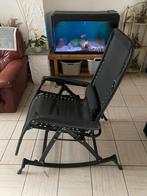 Chaise à bascule extérieur, Jardin & Terrasse, Chaises de jardin, Enlèvement, Comme neuf, Métal, Pliant