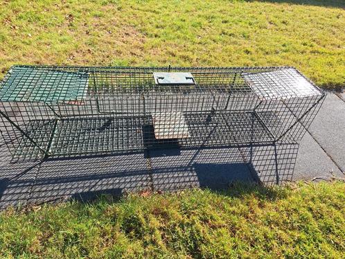 Doorloopval 120x25x25cm voor het vangen van een marter , kat, Tuin en Terras, Bestrijdingsmiddelen, Zo goed als nieuw, Ophalen
