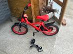 Kinderfiets 16inch met zijwieltjes, Fietsen en Brommers, Ophalen, Gebruikt, 16 tot 20 inch, Zijwieltjes