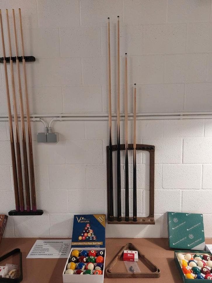Pool accessoireset Laminated, Sport en Fitness, Biljarten en Poolen, Nieuw, Ophalen