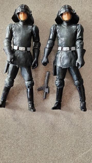 Star Wars Hasbro 2 Death Star Trooper figuren (geen wapen) beschikbaar voor biedingen