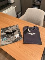4259 - BATMAN COMPRESSION TEES DARK GREY M, Kleding | Heren, T-shirts, Ophalen, Zo goed als nieuw, Maat 48/50 (M), Grijs