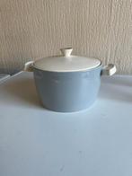 Zandblauwe dekschaal « Aida » – Royal Sphinx - jaren 60–70, Huis en Inrichting, Ophalen of Verzenden, Zo goed als nieuw