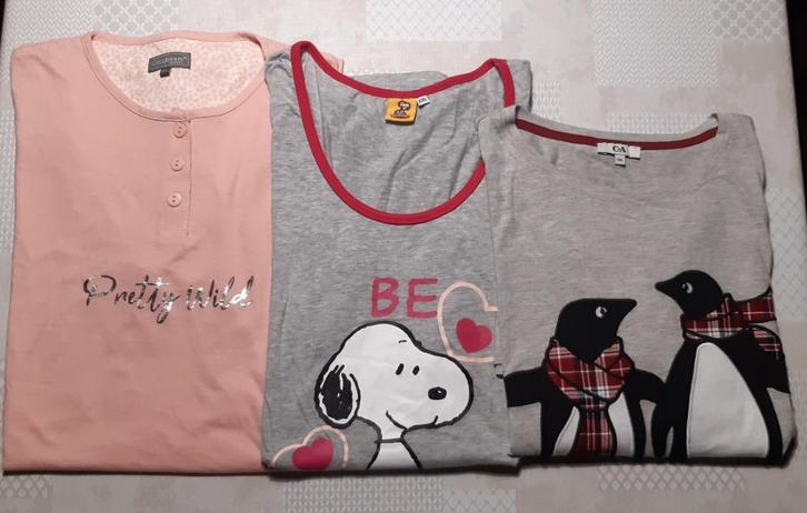 3 x slaapkleed dames  maat XXL, Kleding | Dames, Pyjama's, Zo goed als nieuw, Maat 46/48 (XL) of groter, Ophalen