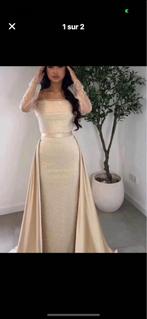 Robe, Kleding | Dames, Jurken, Maat 38/40 (M), Autre, Beige, Nieuw