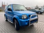 Jimny Cabrio 1.3i 4x4!!!!!!, Auto's, 4 zetels, Stof, Cabriolet, Blauw