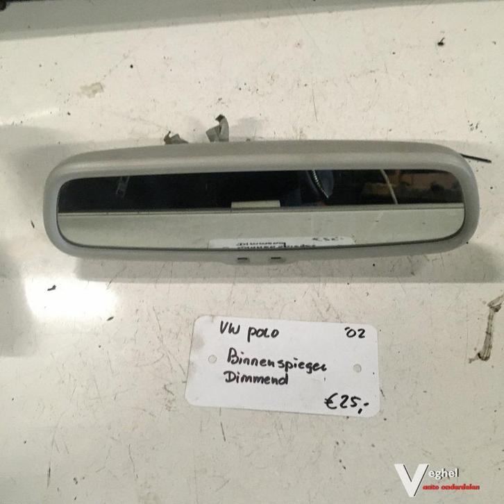 VwPolo 1.2 3cilinder 2002  Binnenspiegel dimmend, Autos : Pièces & Accessoires, Rétroviseurs, Utilisé, Enlèvement ou Envoi