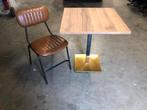Te koop tafel en stoelen, Zakelijke goederen, Horeca | Meubilair en Inrichting, Ophalen