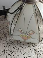 Vintage lamp, Huis en Inrichting, Lampen | Hanglampen, Ophalen, Gebruikt, Glas, Minder dan 50 cm