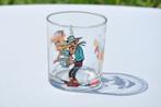 §  verre nutella lucky luke1996, Collections, Verre à eau, Utilisé, Enlèvement ou Envoi