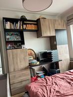 IKEA opbergset voor aan de muur, Huis en Inrichting, Kasten | Wandmeubels, Ophalen, 200 cm of meer, Eikenhout, Zo goed als nieuw