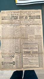 2 pages de « La Meuse », Enlèvement ou Envoi