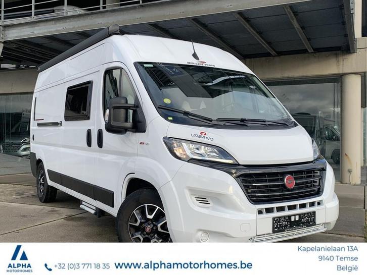 ROLLER TEAM Livingstone 2 Fiat 140 PK manueel (bj 2022), Auto's, Bestelwagens en Lichte vracht, Bedrijf, Te koop, Achteruitrijcamera