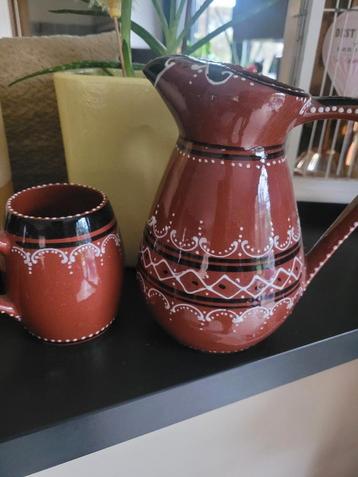 Belle carafe et son pot  beschikbaar voor biedingen