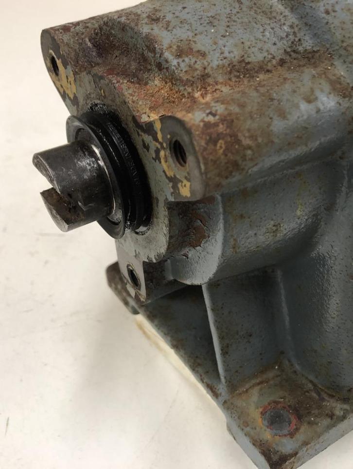 vertragingsmotor reductie motor 220/400 volt korte as, Doe-het-zelf en Bouw, Motoren, Gebruikt, Elektromotor, Minder dan 1400 rpm