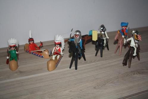 Lotje oude playmobil figuren , indianen ridder ..., Kinderen en Baby's, Speelgoed | Playmobil, Gebruikt, Los Playmobil, Ophalen of Verzenden