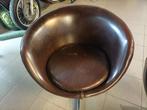 VINTAGE FAUTEUIL UIT DE JAREN 70, Huis en Inrichting, Fauteuils, Ophalen of Verzenden, Gebruikt, Leer, VINTAGE