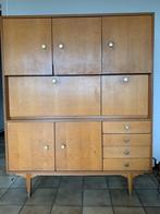 2 vintage kasten +bureau, Ophalen, Gebruikt, Vintage