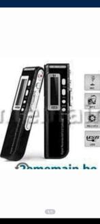 Inclusief 8 Gb dictafoon-audiorecorder Nieuw!, Audio, Tv en Foto