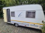 Burstner caravan - 2001 met voortent, Caravans en Kamperen, Vast bed, Ringverwarming, Treinzit, 750 - 1000 kg
