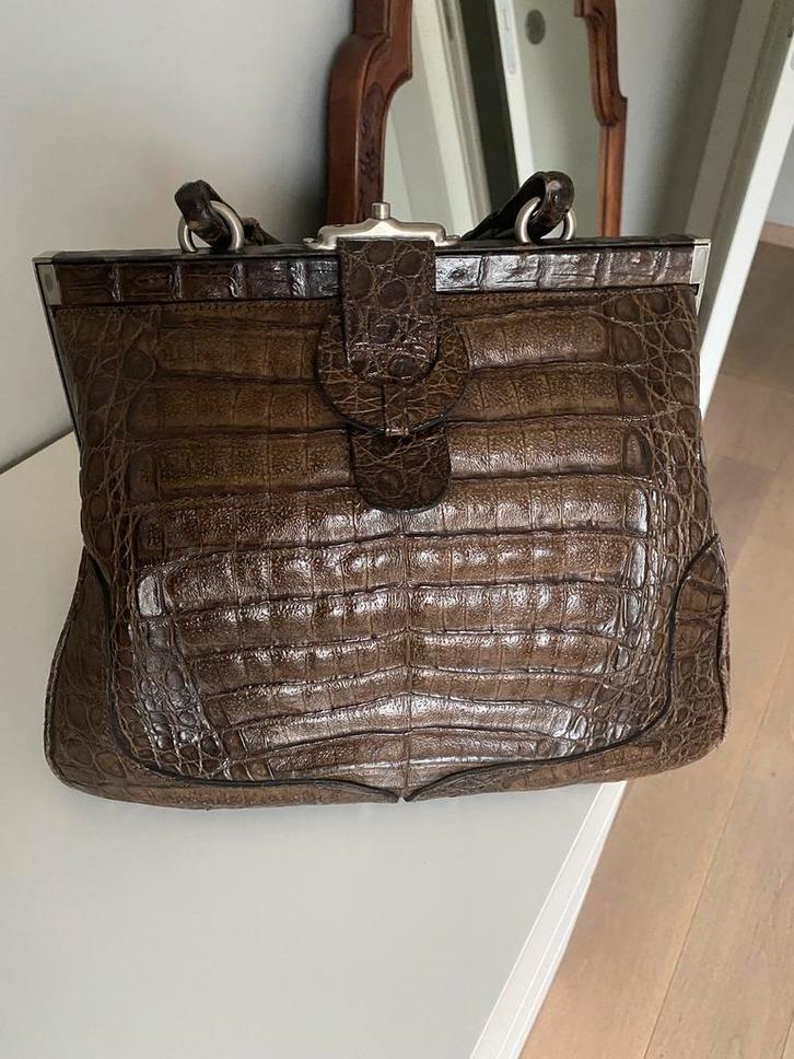 Luxueux sac vintage Louise Fontaine, Bijoux, Sacs & Beauté, Sacs | Sacs Femme, Utilisé, Sac à main, Brun, Enlèvement ou Envoi