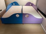 bed eenpersoons 90 x 200, Kinderen en Baby's, Kinderkamer | Bedden, Matras, Zo goed als nieuw, 85 tot 100 cm, Ophalen