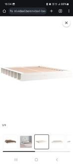 NIEUW witte Bedframe 120 x 200 + matras NIEUW, Ophalen, Nieuw, Matras