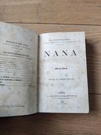 1890 : Nana - Émile Zola, Antiquités & Art, Antiquités | Livres & Manuscrits, Enlèvement ou Envoi