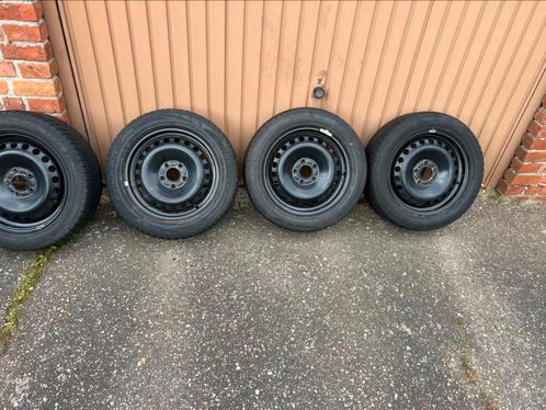 Banden 5x108 205/55R16 met stalen velg, Auto-onderdelen, Banden en Velgen, Band(en), Winterbanden, Ophalen