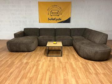 Showroommodel -Grote U-vorm design zetel – modulair beschikbaar voor biedingen