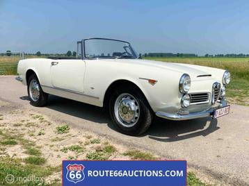 Alfa Romeo 2600 Spider Cabriolet 1963 | Route 66 auctions beschikbaar voor biedingen