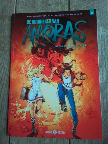 Kronieken van amores nr 2   de zaak krimson, Boeken, Stripverhalen, Ophalen of Verzenden, Zo goed als nieuw