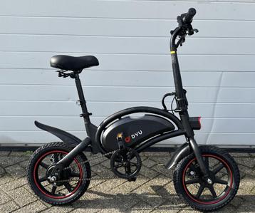 DYU D3F 14 inch elektrische vouwfiets – 250w – 25km per uur beschikbaar voor biedingen