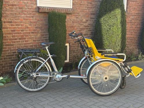 Huka Duet met nieuwe elektrische ondsteuning - Nieuwstaat, Fietsen en Brommers, Fietsen | Driewielfietsen, Zo goed als nieuw, Ophalen of Verzenden