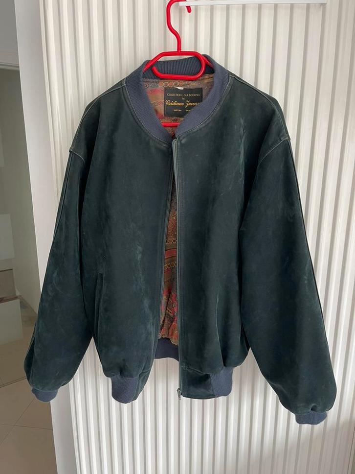 Daim blouson XXL, Vêtements | Hommes, Vestes | Été, Porté, Vert, Enlèvement