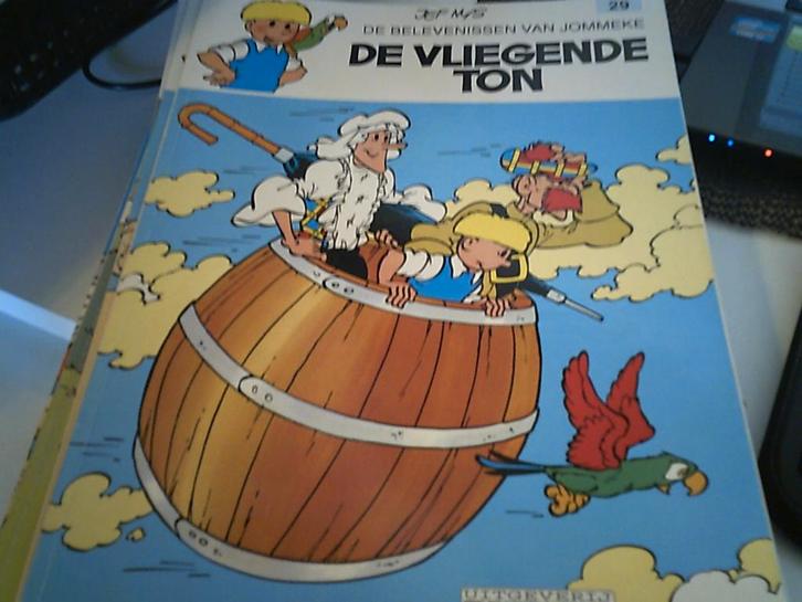 Jommeke witte cover strips deel 1, Livres, BD, Utilisé, Plusieurs BD, Enlèvement ou Envoi