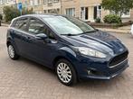 Ford Fiesta 1.0 Benzine 117.000 km 2016., Stof, Blauw, Bedrijf, 5 deurs