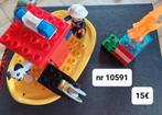 Lego duplo Brandweerboot nr 10591, Ophalen of Verzenden, Zo goed als nieuw, Duplo