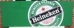 Heineken Pilsener / Groot Reclamebord Uit Hard Kunststof, Ophalen, Zo goed als nieuw, Reclamebord, Plaat of Schild, Heineken
