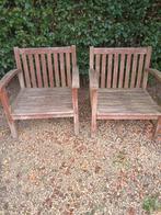 2 tuinstoelen, Ophalen, Zo goed als nieuw