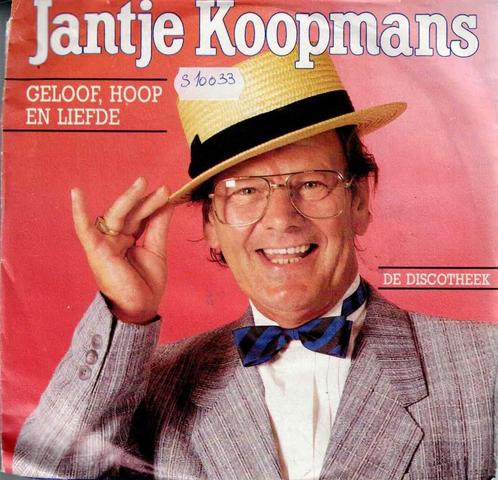 Vinyl, 7"    -   Jantje Koopmans – Geloof, Hoop En Liefde /, Cd's en Dvd's, Vinyl | Overige Vinyl, Overige formaten, Ophalen of Verzenden